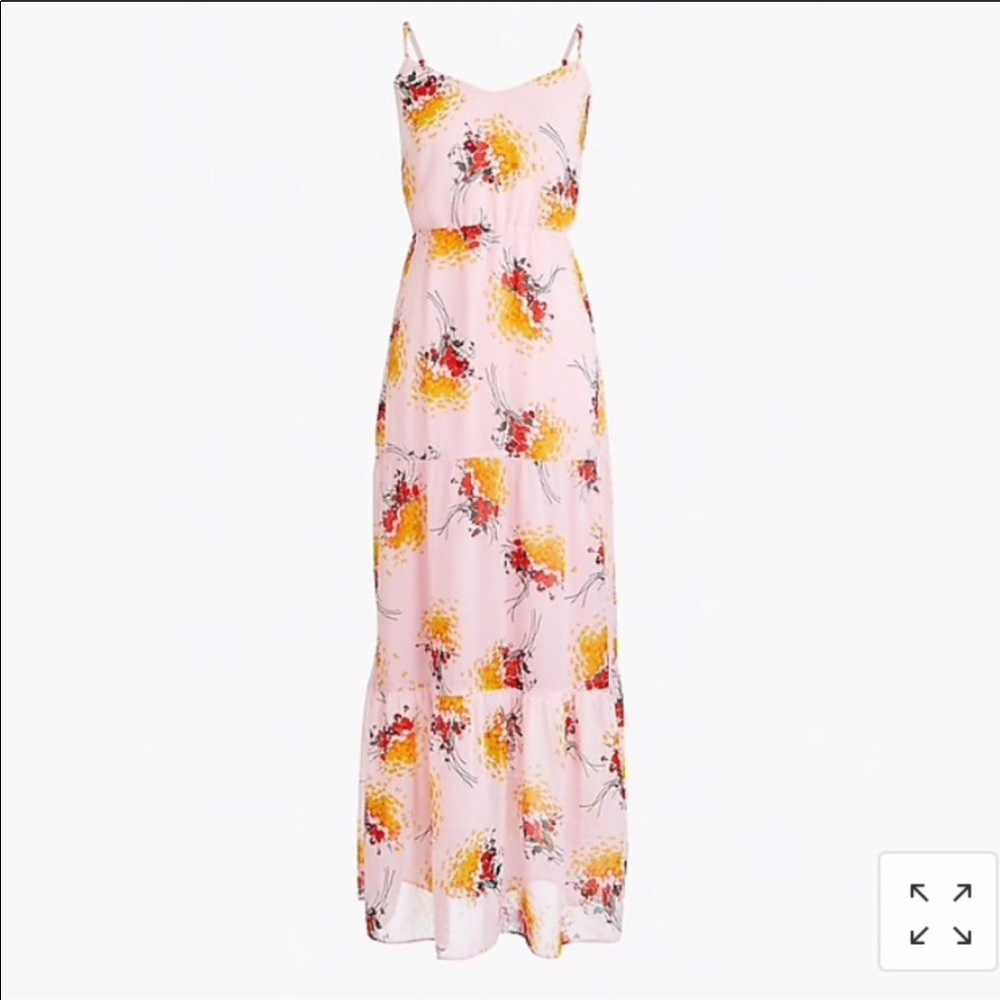 NWT J Crew Mercantile Tiered Maxi Dress Size 6